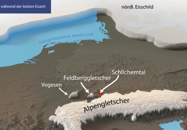Eiszeit in Mitteleuropa